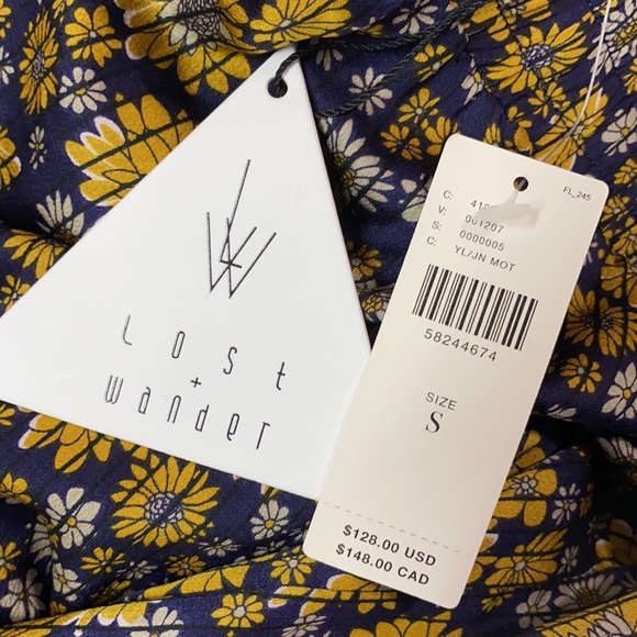 Anthropologie Lost + Wander Sunburt Wide Leg Pants - Picture 5 of 5